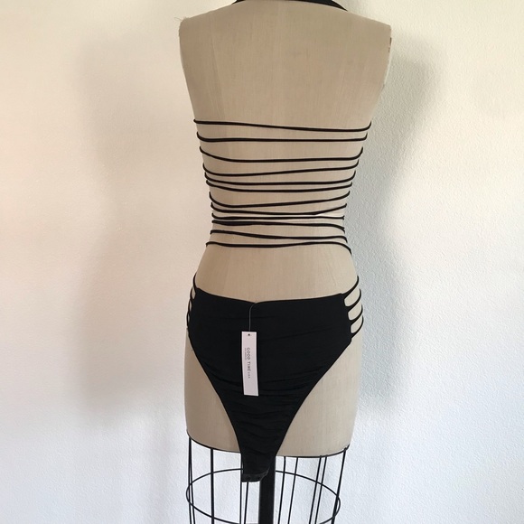 Black bodysuit size L - Picture 3 of 8